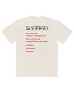 Coldblooded | Oversized Tee (Faded Bone)