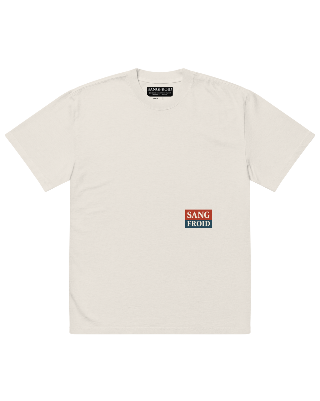MTL 25 | Oversized Tee (Faded Bone)