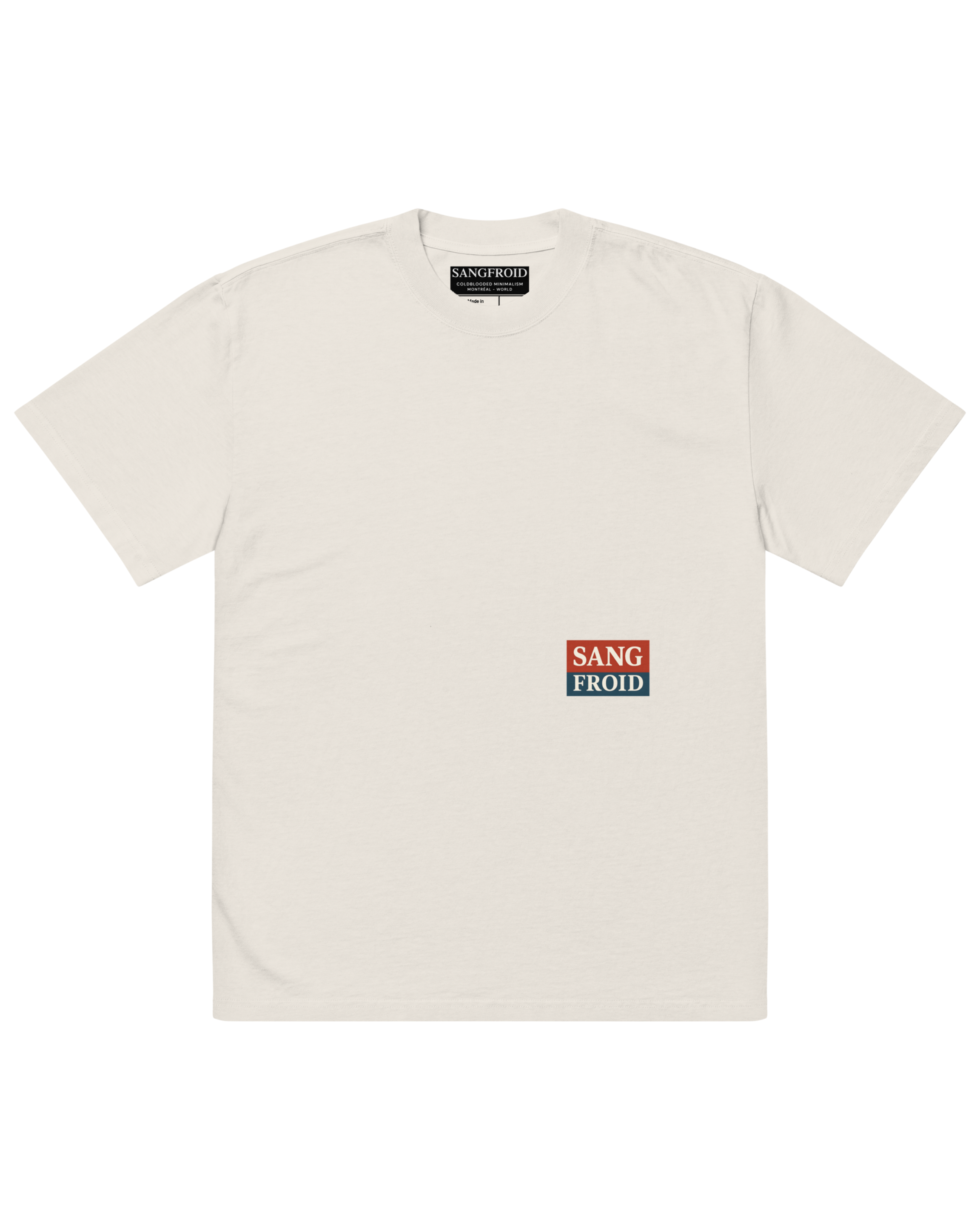 MTL 25 | Oversized Tee (Faded Bone)