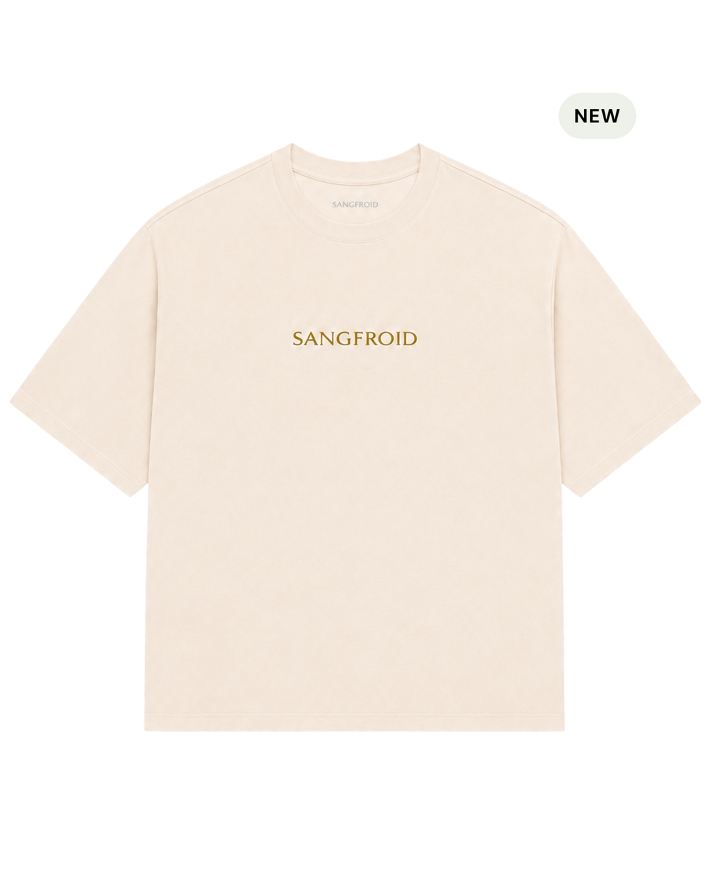 SF Box Tee | T-shirt coupe boxy (écru)