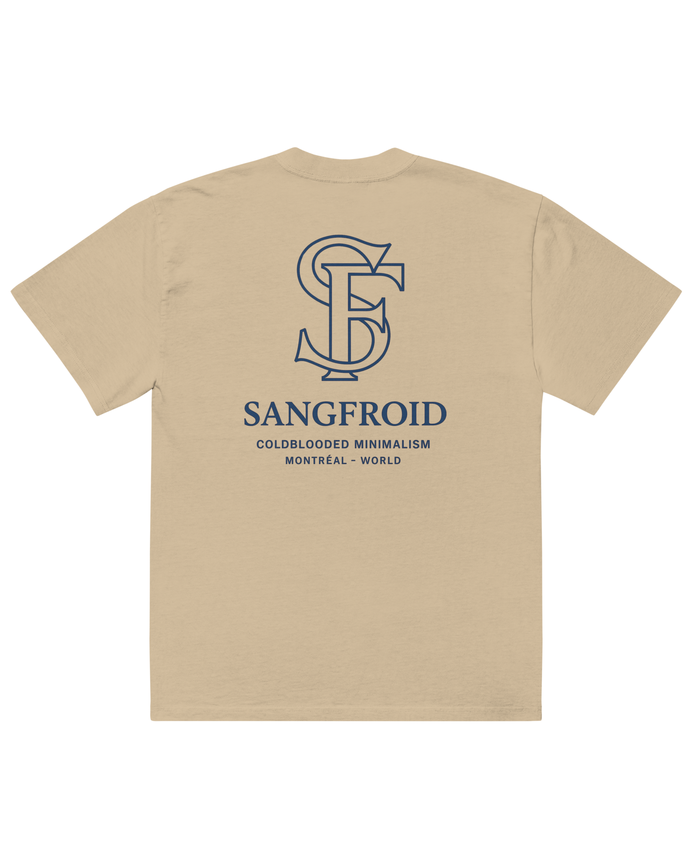 SF Minimalism | Oversized Tee (Faded Khaki)
