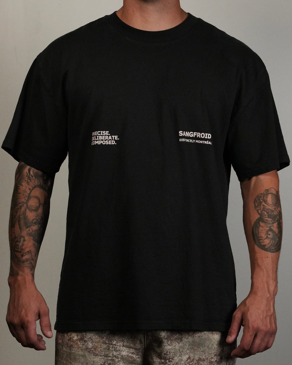 Distinctly MTL | Oversized Tee (Faded Black)