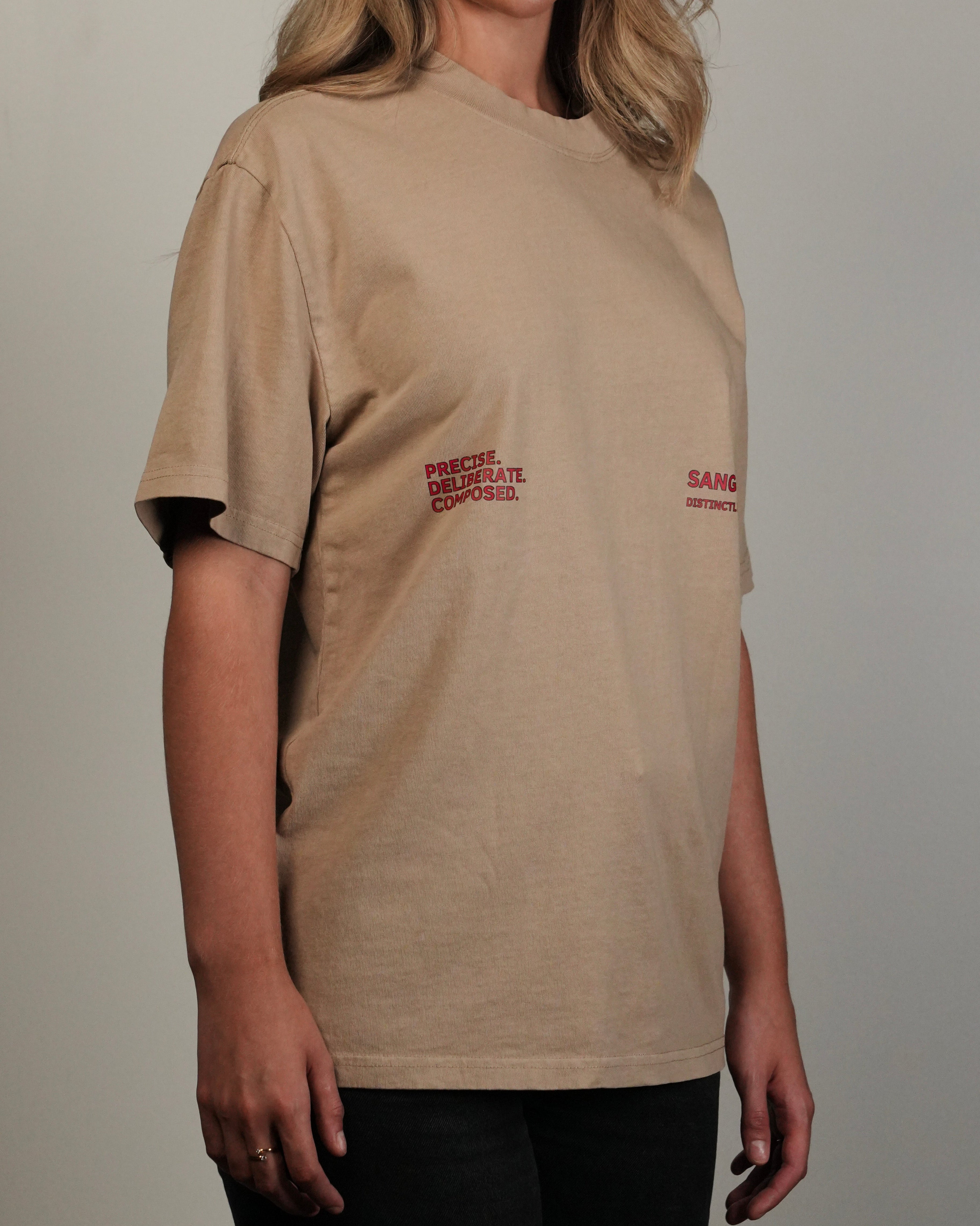 Distinctly MTL | Oversized Tee (Faded Khaki)