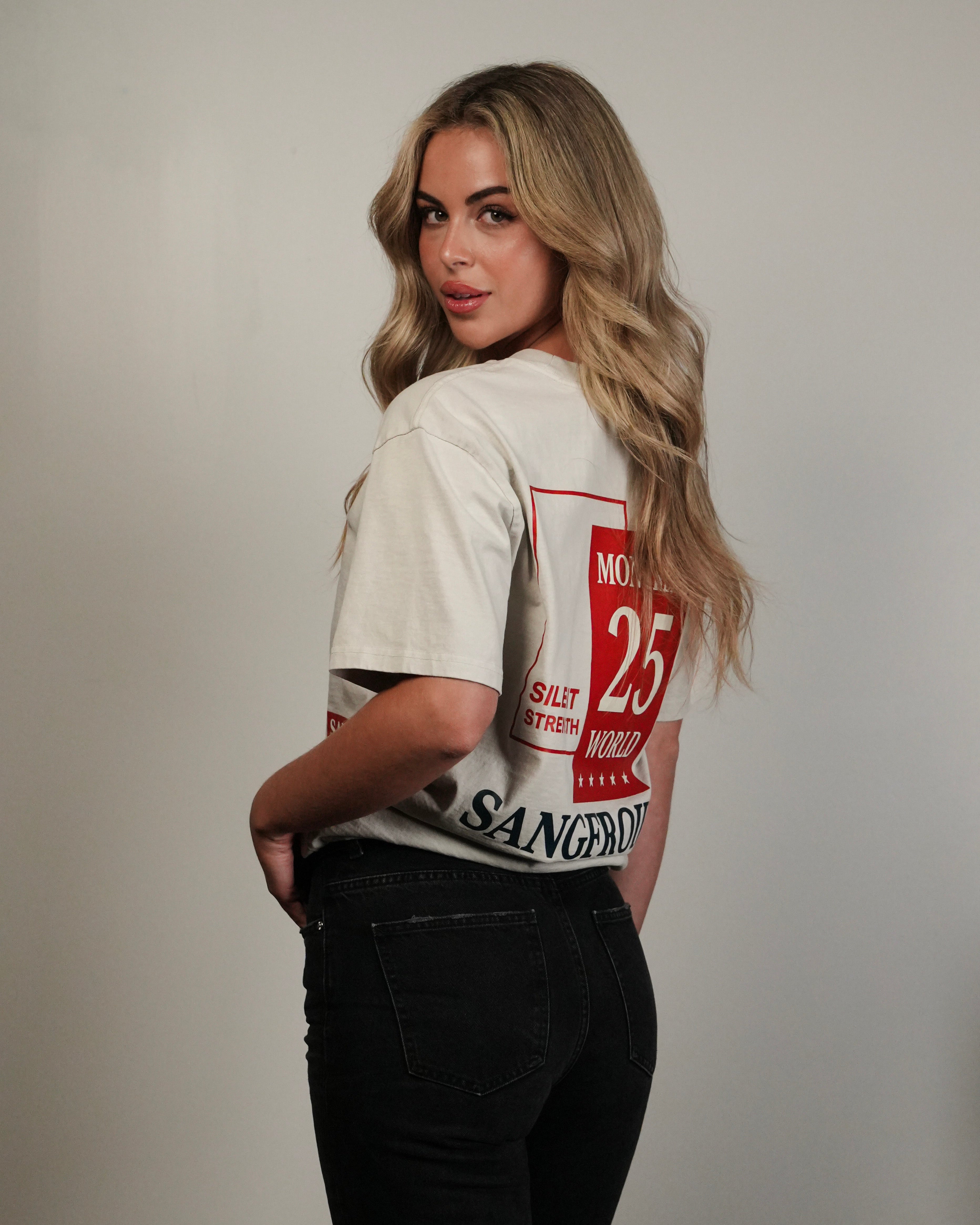 MTL 25 | Oversized Tee (Faded Bone)