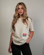 MTL 25 | Oversized Tee (Faded Bone)