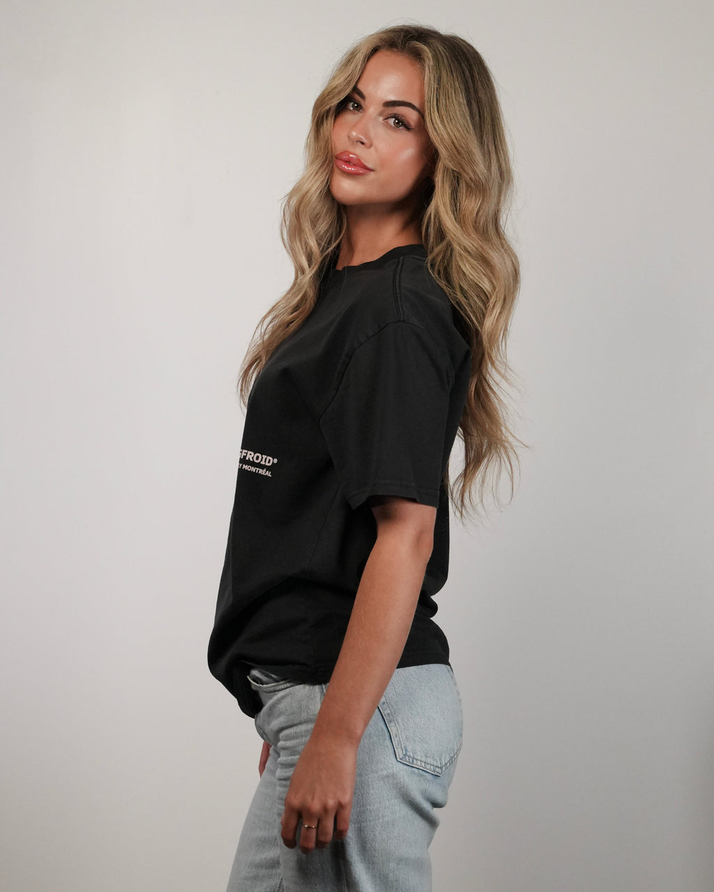 Distinctly MTL | Oversized Tee (Faded Black)