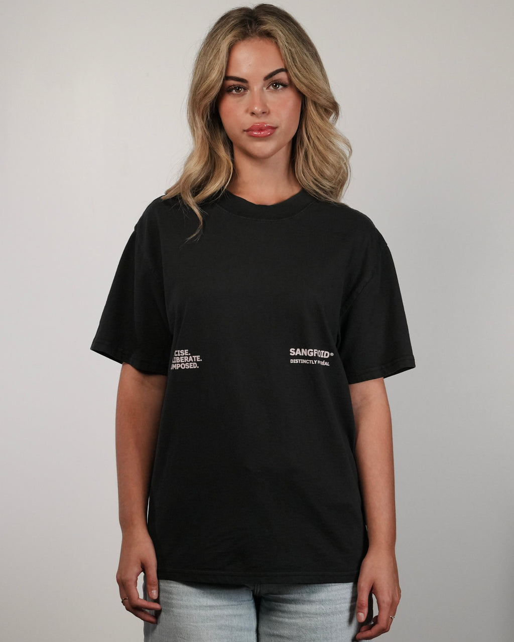Distinctly MTL | Oversized Tee (Faded Black)