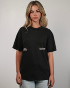 Distinctly MTL | Oversized Tee (Faded Black)