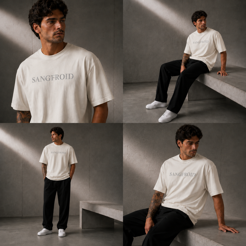 SF Cold Classic | Oversized Tee (Bone)